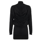 Monica Collared Bodycon Mini Dress