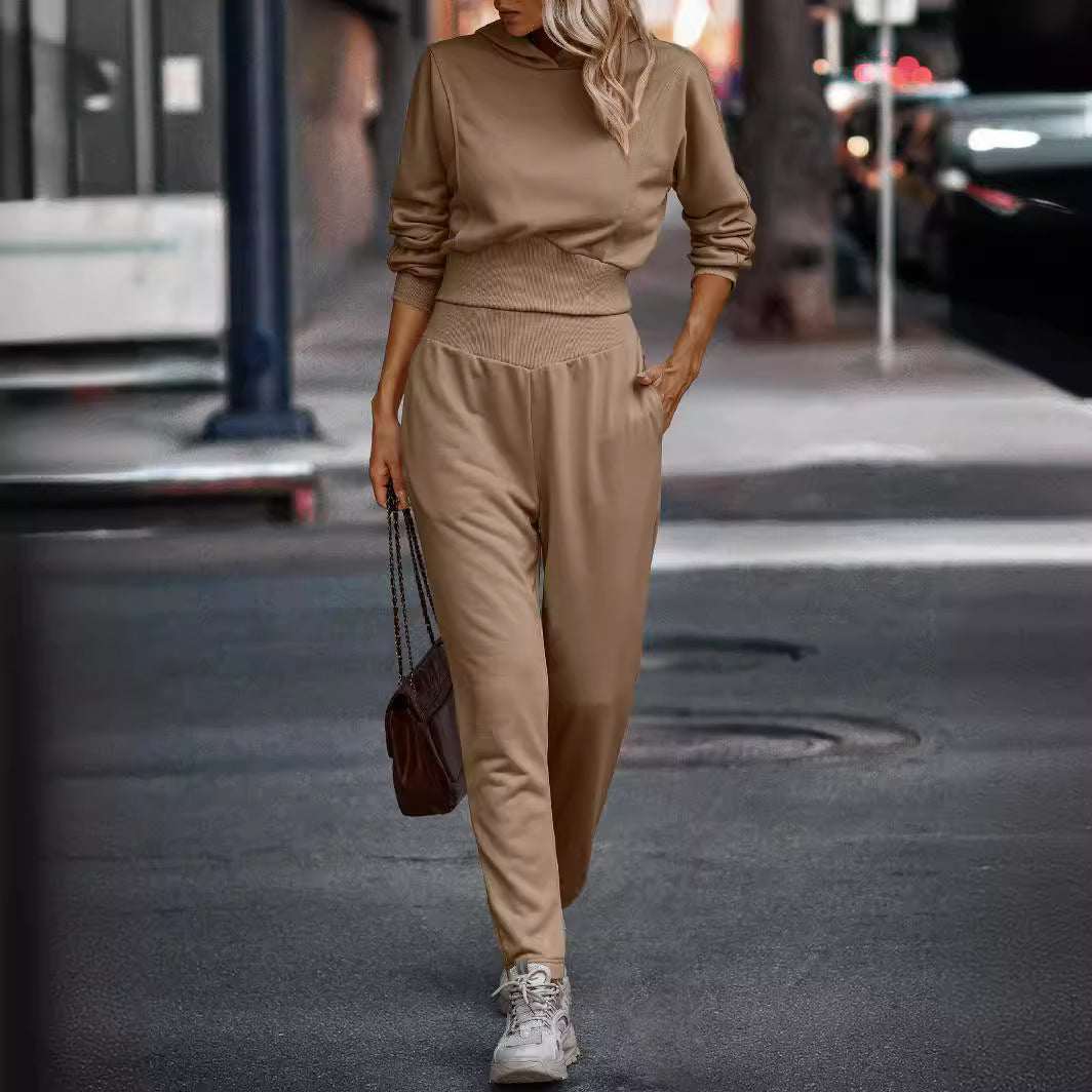 Casual Soft Comfortable Relaxed Cozy Simple Classic LongSleeve Suit