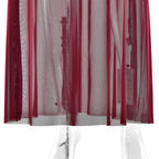Bruna Maxi Dress Maroon