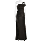 Elara Maxi Dress Navy Blue