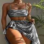 Classic Split Sexy Women Three Piece Set Women Swimsuit