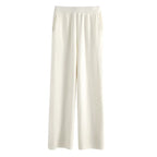 Ayana Cozy Knit Straight-Leg Pants