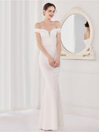 Elegant banquet evening dress