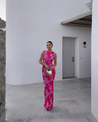 Morganite Maxi Dress Pink