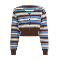 Blakelynn Striped Button Cardigan