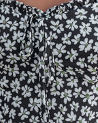Avril Floral Smocked Tie Mini Dress FINAL