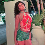 Dima Backless Floral Top