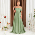 Fruit Green Bridesmaid Dress