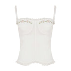 Nikita Floral Lace Corset Top