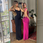 Noella Dress Rose Red