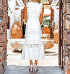 Jadene Cotton Eyelet Tiered Maxi Dress FINAL
