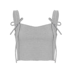 Kaeleigh Waffle Bows Shorts Set