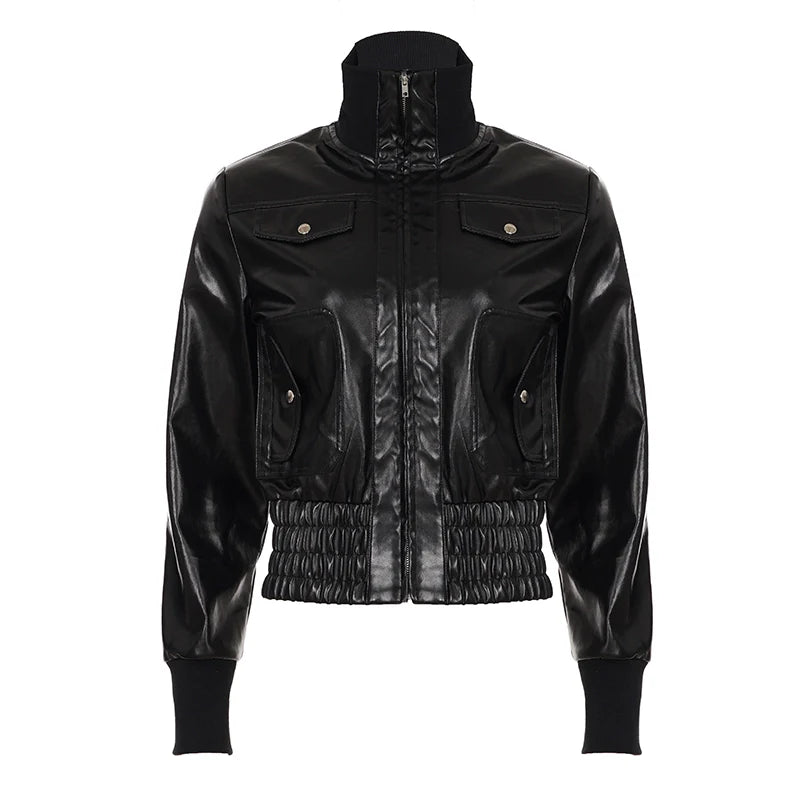 Liv Patchwork Moto Jacket