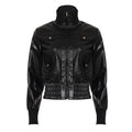 Liv Patchwork Moto Jacket