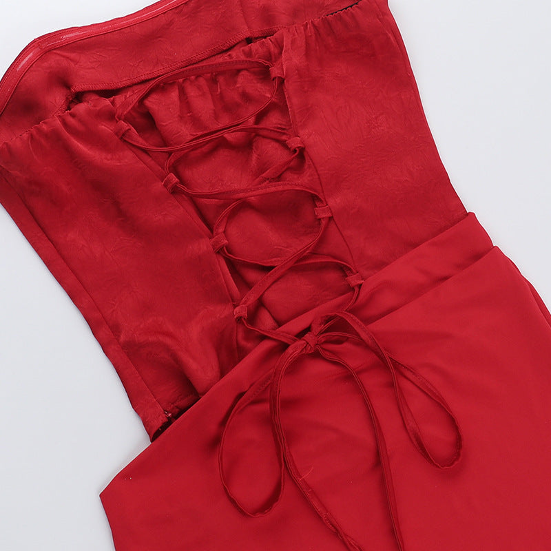 Tess Maxi Dress Red
