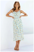 Loved By You Floral Midi Dress Ivory