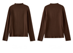 Herringbone Three-Piece Set â€?Vest, Blouse & Wide-Leg Pants