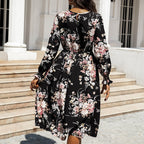 Jeha Floral Tie Dress FINAL