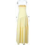 Conklin Maxi Dress Yellow