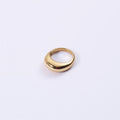 Minimalist Round Stainless Steel Ring