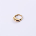 Minimalist Round Stainless Steel Ring