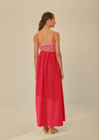 Valentina Maxi Dress Red