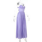 Wisteria Midi Dress Purple