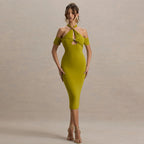 Mella Midi Dress Green