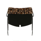 Avalon Leopard Ruched Short Set