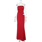 Tess Maxi Dress Red