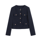 Sunday Bouclé Button Coat