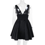 Snowdrop Mini Dress Black