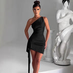 María Exclusive José Women's Evening Dress in Asymmetric Style By Wear Edit