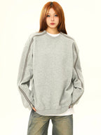 Side Zip Detail Sweatshirt