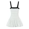 Zahara Contrast Trim Bubble Dress