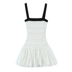 Zahara Contrast Trim Bubble Dress