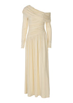 Aveline - One Shoulder Draped Maxi Dress
