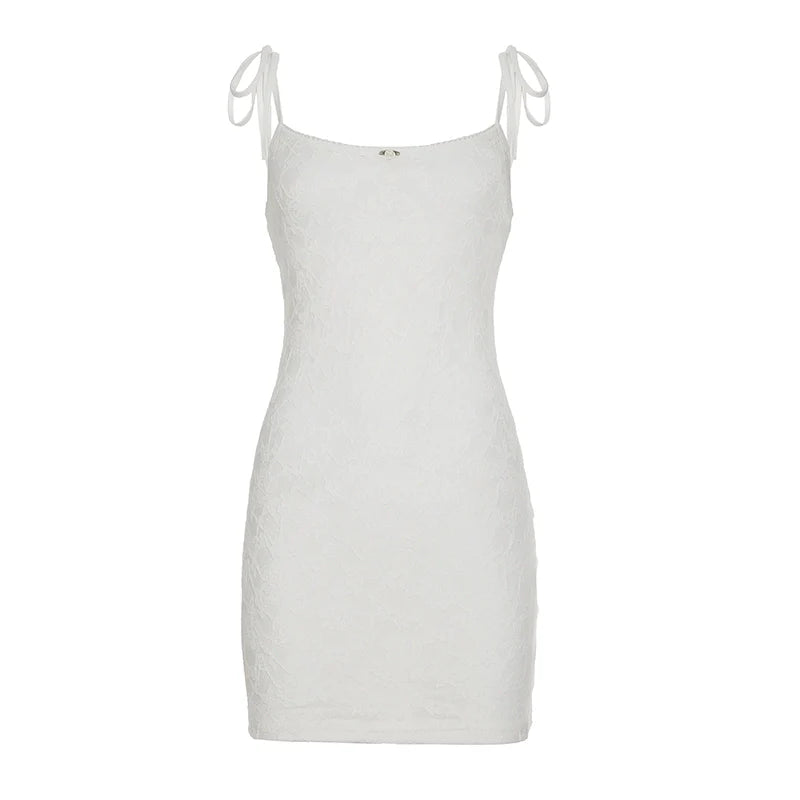 Zeynep Lace Mini Dress