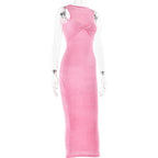 Wanderer Maxi Dress Pink