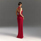 Ritter Slit Dress Red