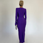 Ansley Dress Purple