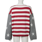 Meryem Off-Shoulder Star Sweater