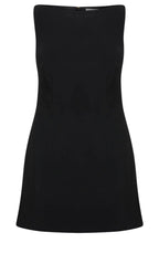 Dress White Slim round Neck Sleeveless Short