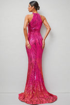 Serin Strapless Sequin Maxi Dress