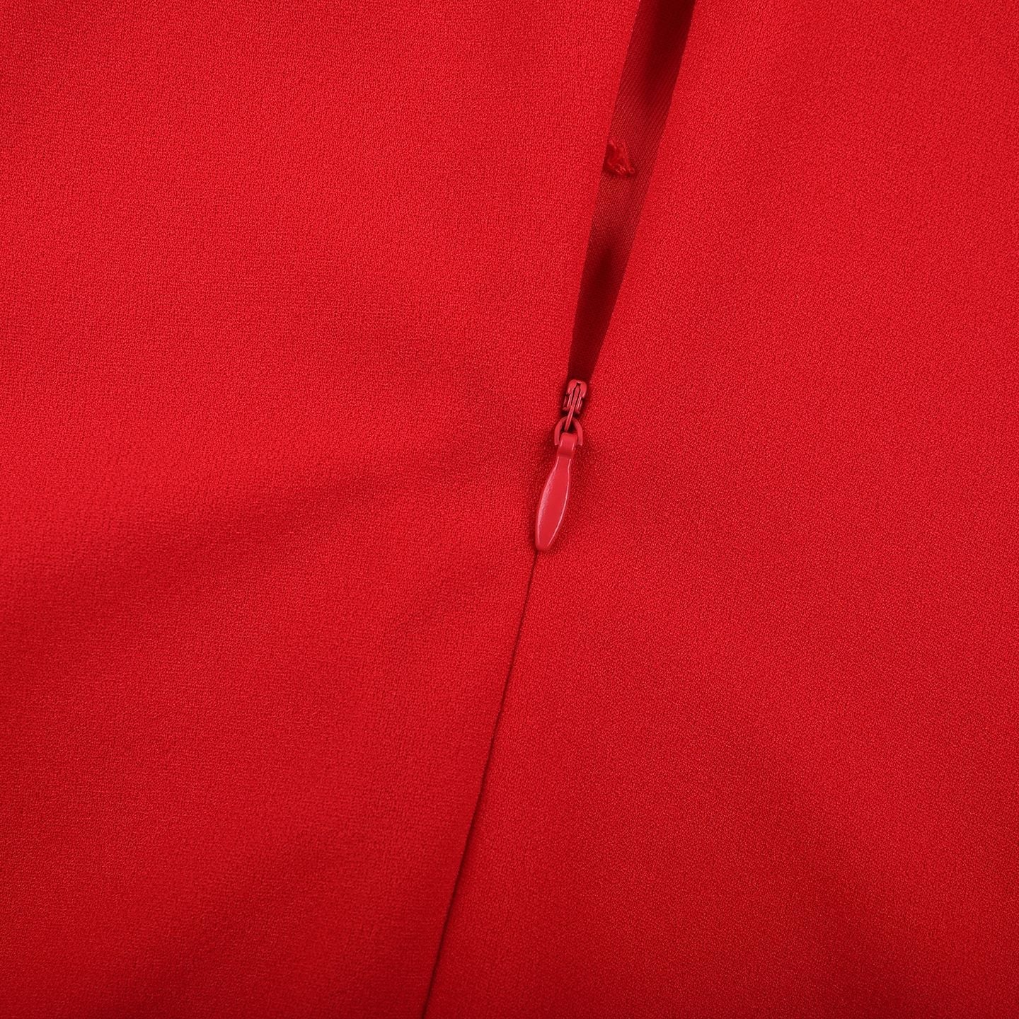 Carnes Midi Dress Red