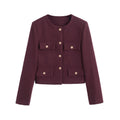 Sunday Bouclé Button Coat