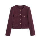 Sunday Bouclé Button Coat