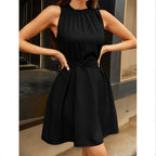 We Find Love Sleeveless Dress Black