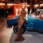 Coco Maxi Dress Brown