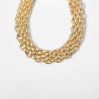 Punk Style Chunky Curb Chain Choker Necklace
